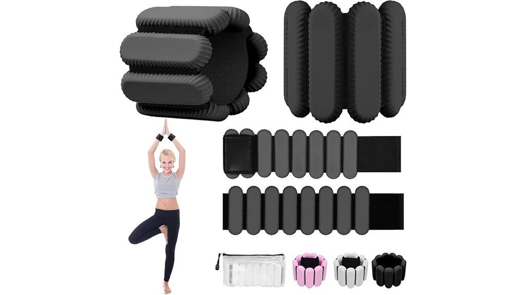 adjustable ankle and wrist weights