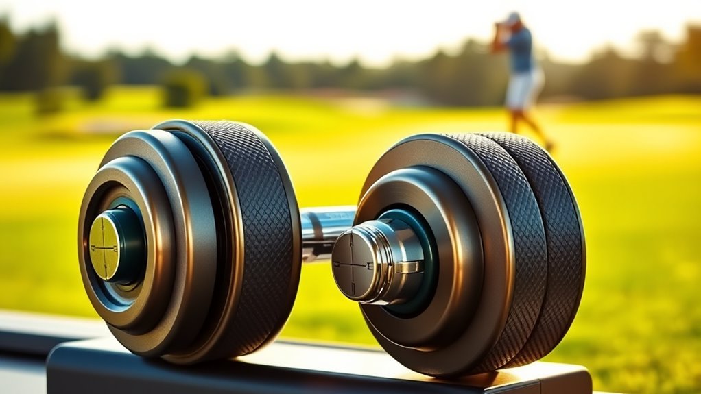 adjustable dumbbells for golf