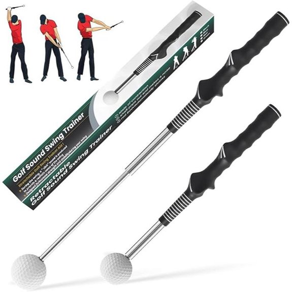 Retractable Golf Swing Trainer for Men