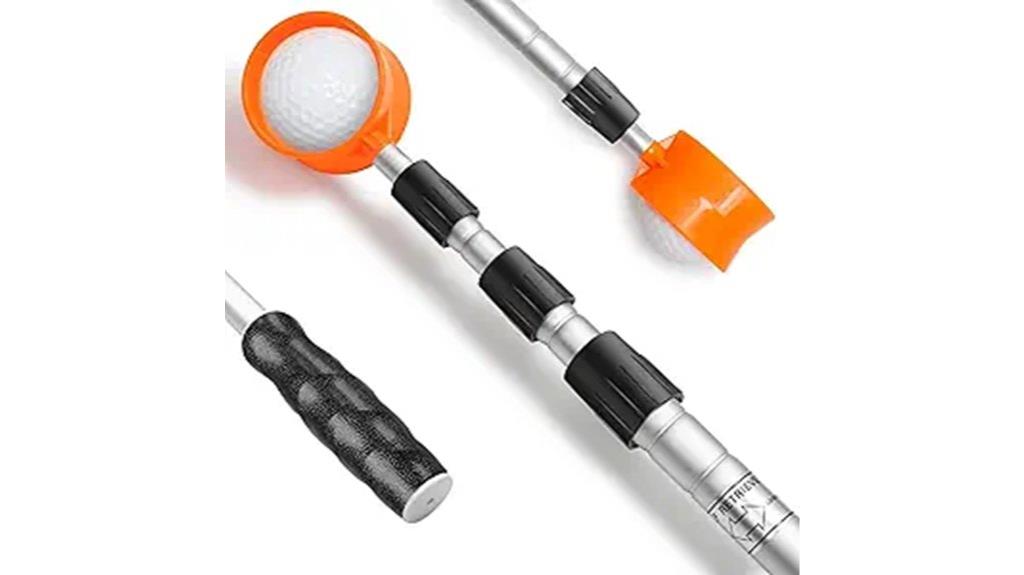 adjustable length golf retriever