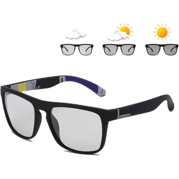adjustable photochromic cycling glasses