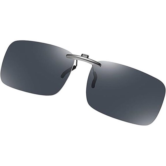 Polarized Clip-On Sunglasses for Prescription Glasses