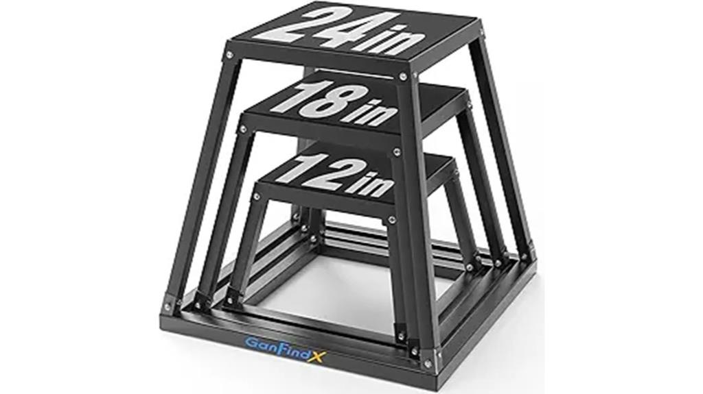 adjustable steel plyo box