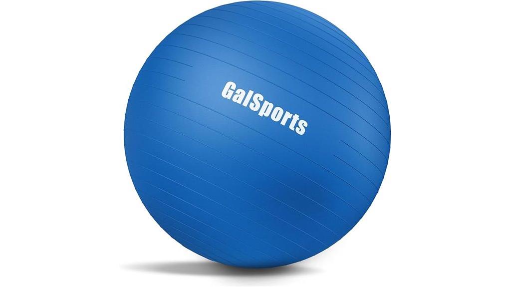 anti burst gym stability ball