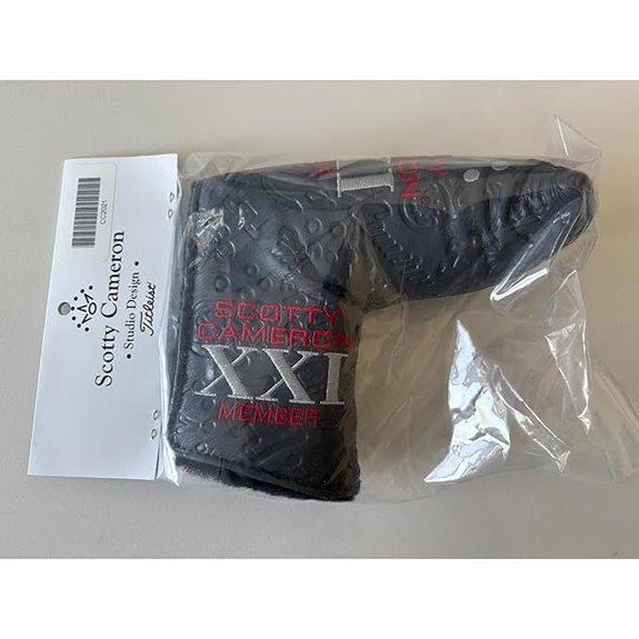 SCOTTY CAMERON 2021 Gray Headcover (100% Authentic)