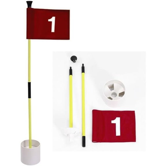 backyard mini golf flags