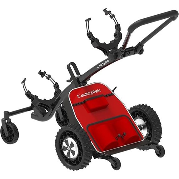 CaddyTrek R3X Vision Follow Caddy Black