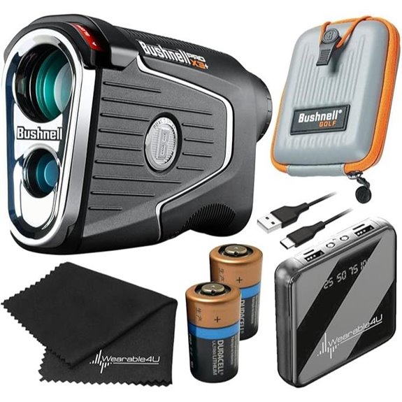 Bushnell PRO X3 Golf Rangefinder with Accessories