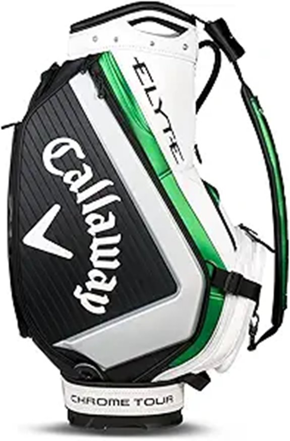 Callaway Golf ELYTE Staff Tour Bag White/Black/Green