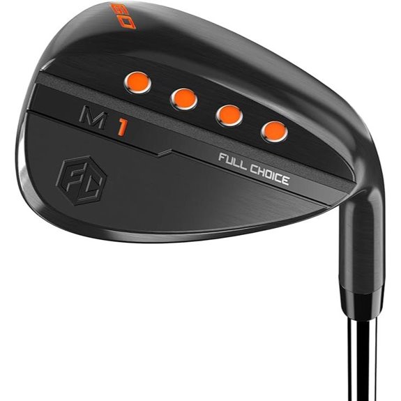 Golf Wedges with CNC Milled Face for Spin