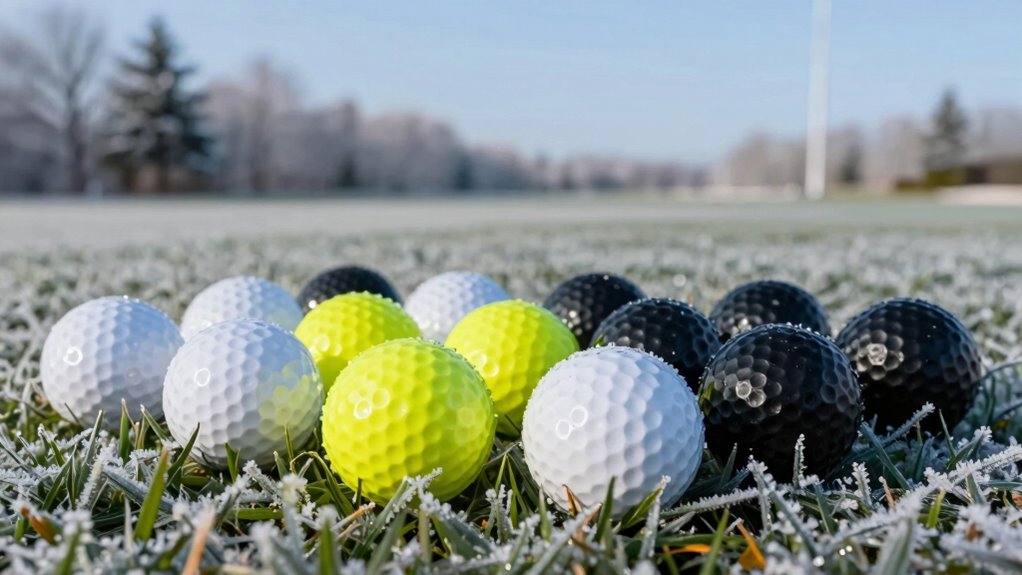 cold weather golf ball options