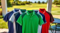 cooling golf polo options