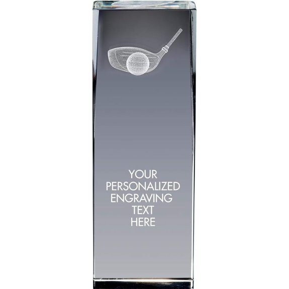 custom engraved golf trophy