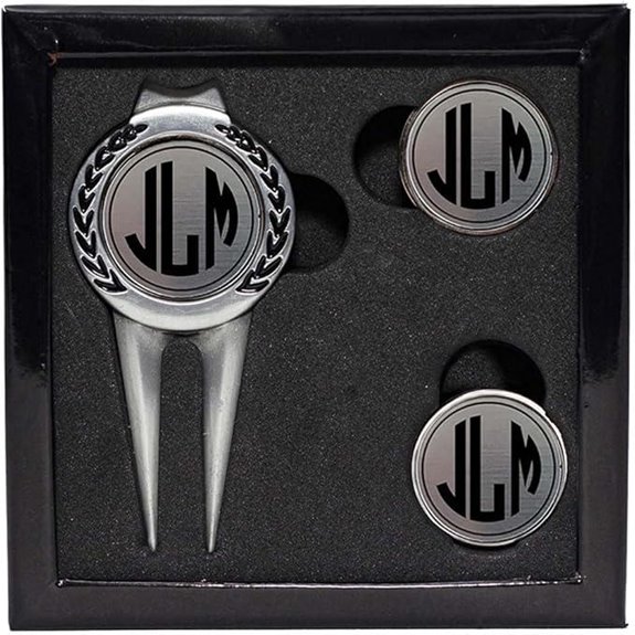 Personalized Golf Divot Tool & Marker Set