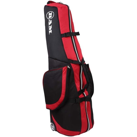 Ram FX Golf Travel Cover Deluxe Padded Wheeled Flight Bag