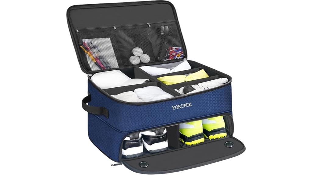 dual layer golf storage