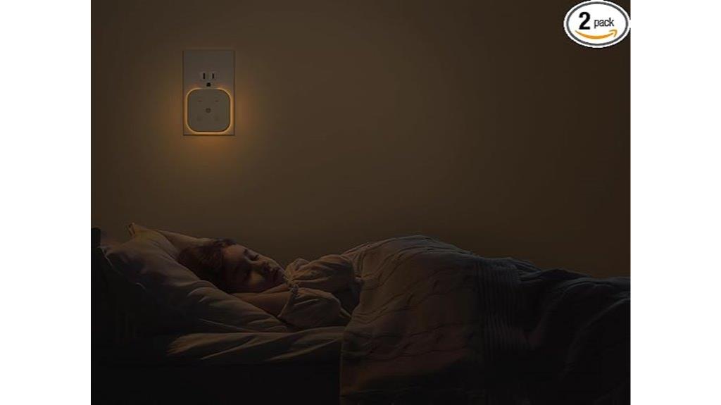 dual pack dimmer night lights