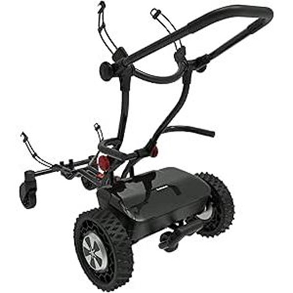 CaddyTrek R2 Electric Golf Follow Cart (Black)