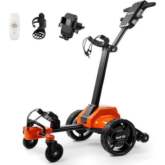 Electric Golf Push Cart with Remote Control