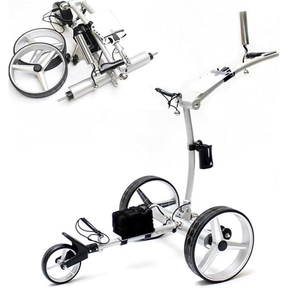 Electric Golf Push Cart with Remote Control