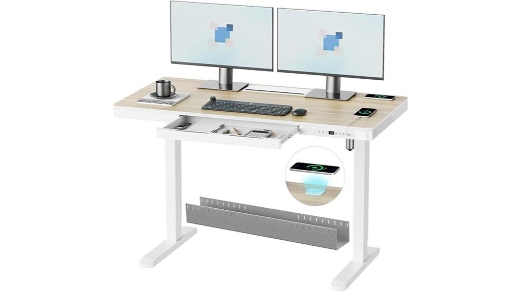 electric height adjustable desk