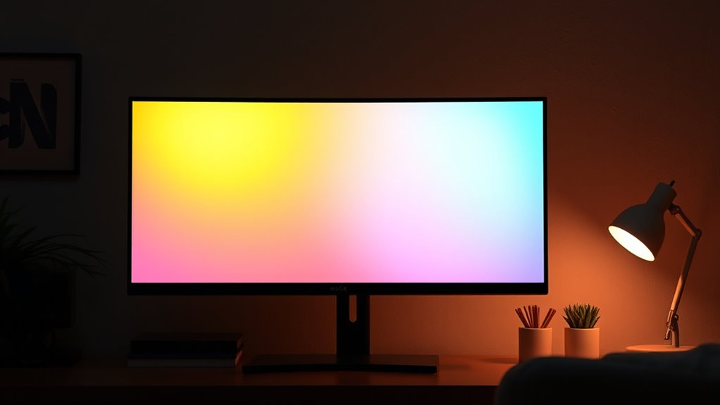 eye friendly display features