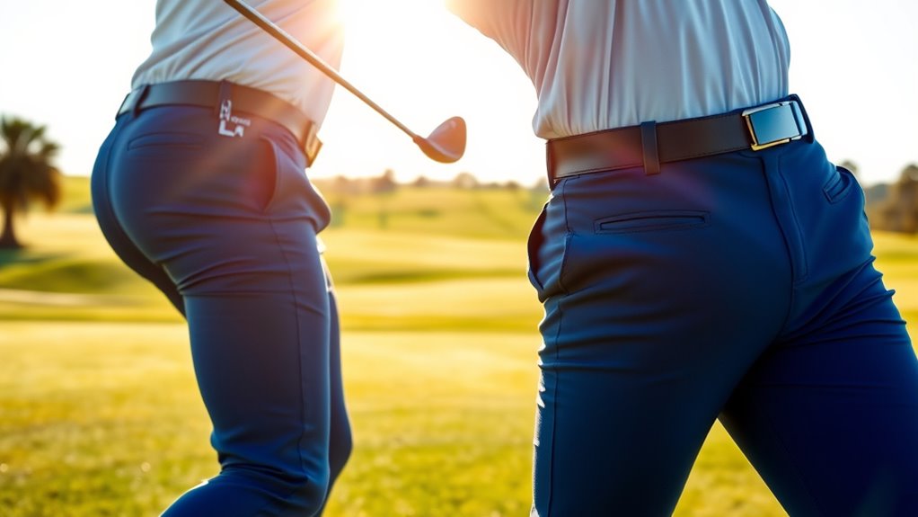 flexible breathable golf apparel