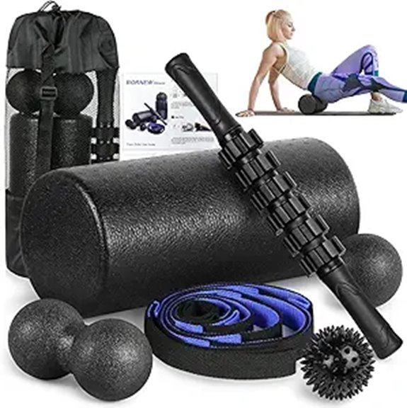 Foam Roller Set for Body Therapy & Exercise