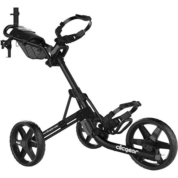 Clicgear Model 4.0 Golf Push Cart 3-Wheel Foldable Walking Golf Cart