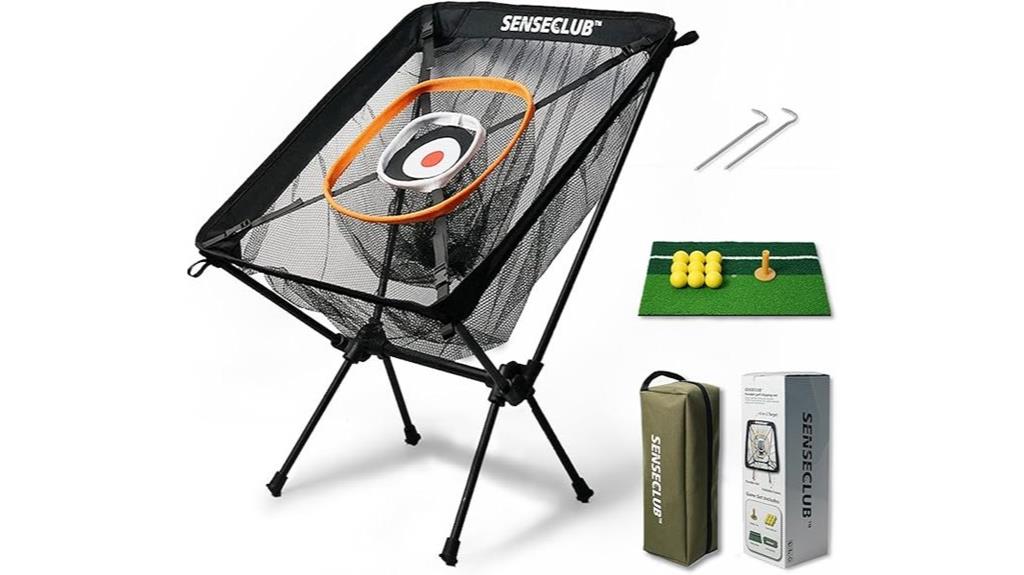 foldable golf practice set