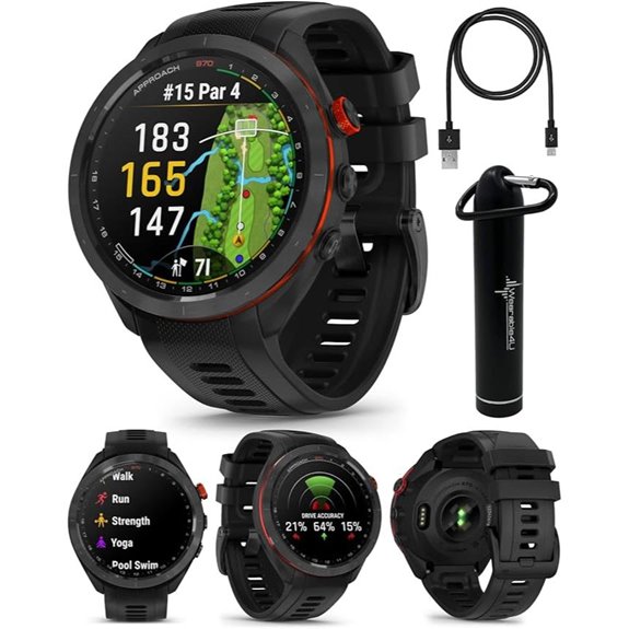 Wearable4U Garmin Approach S70 Golf Smartwatch