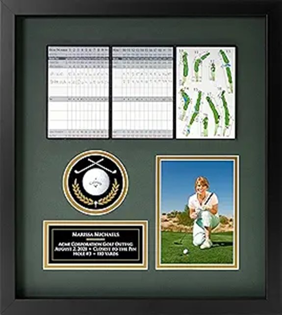 Universal Golf Achievement Display Case (4 Components)