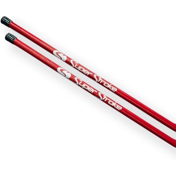 SuperStroke Golf Alignment Sticks with Fiberglass Rods