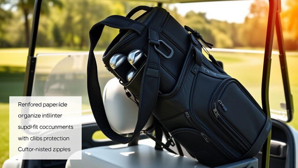 golf bag compatibility and durability