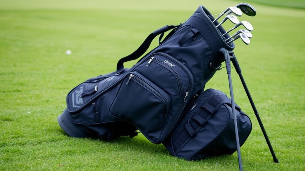 golf bag features prioritized