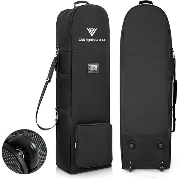 golf bag with support