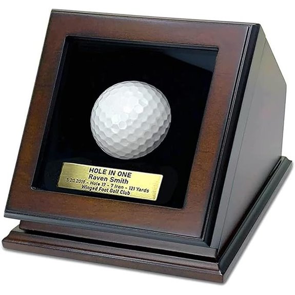 Hole-in-One Golf Ball Display Case