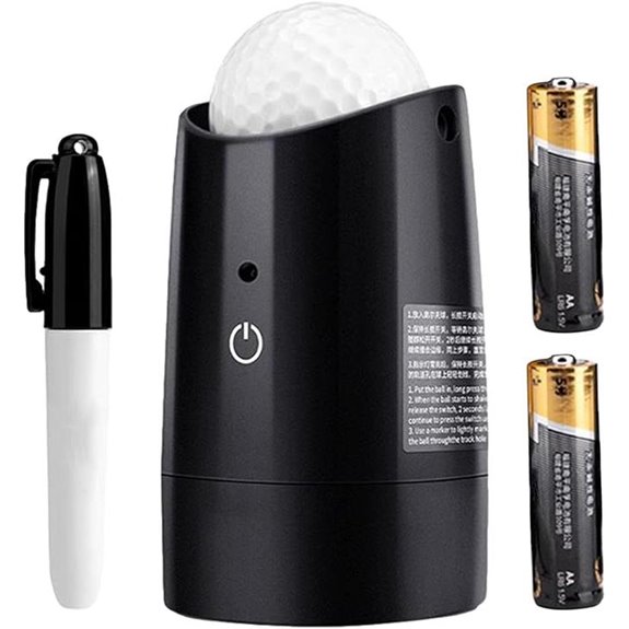 Golf Ball Spinner and Marking Tool