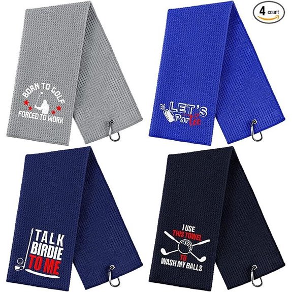 golf ball microfiber towels