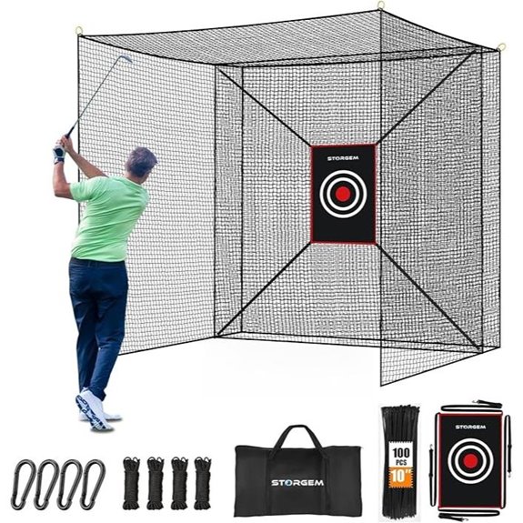 Storgem Golf Batting Cage Net for Practice
