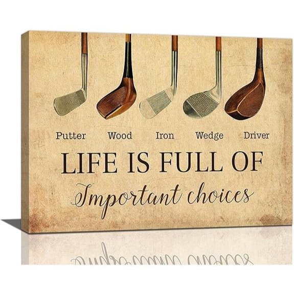 Golf Wall Art - Canvas Prints for Home Decor