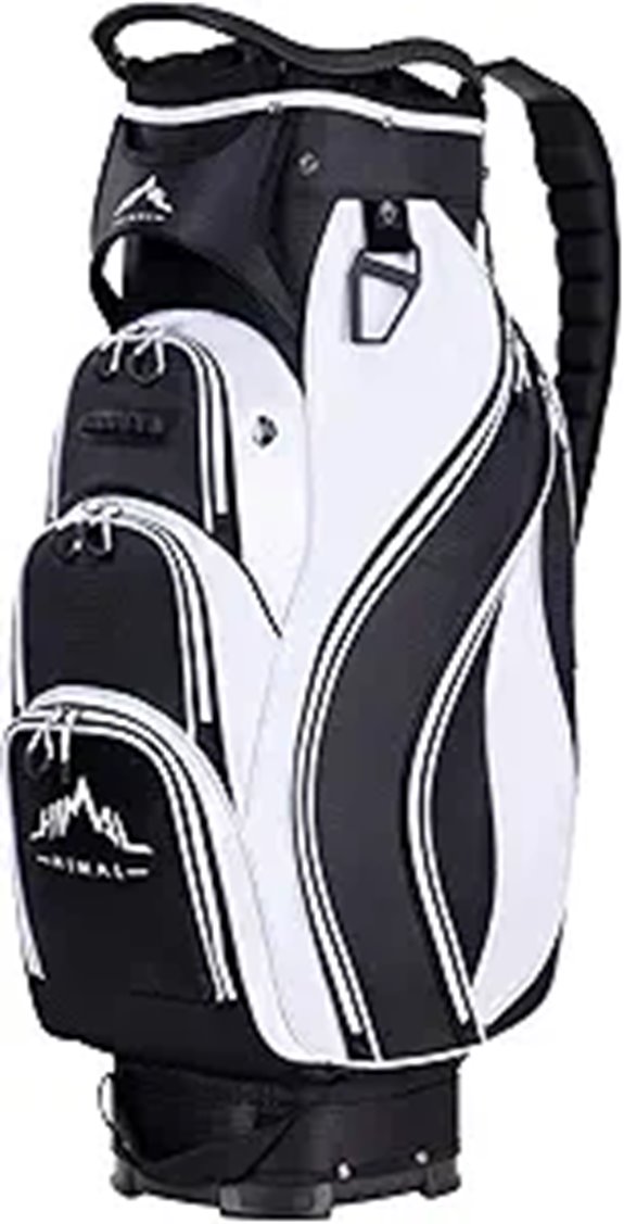Golf Cart Bag with 14-Way Divider and Storage