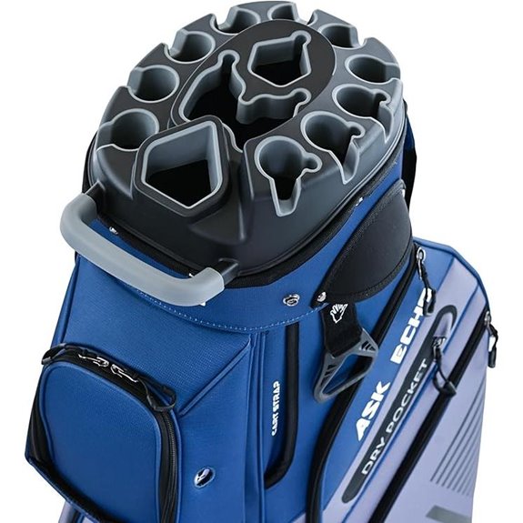 ASK ECHO 2024 Golf Cart Bag with Rain Cover