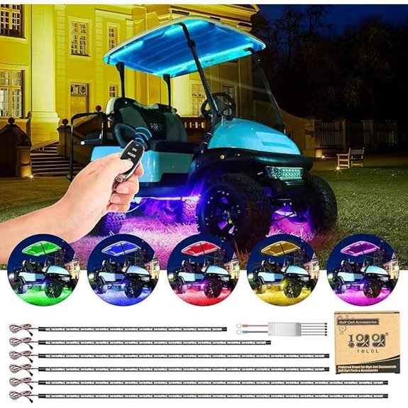 golf cart led lights
