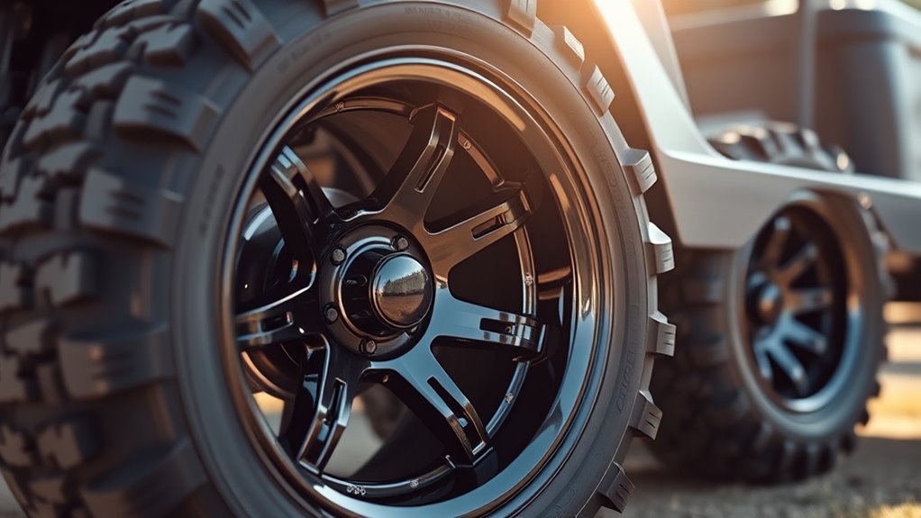 golf cart wheel selection factors