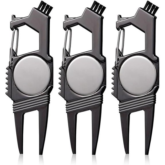 Poen 3 Pcs 7-in-1 Golf Tool & Accessories
