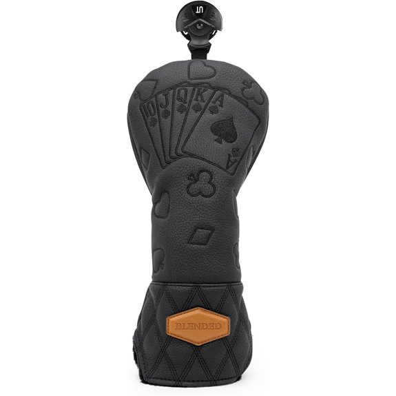 Golf Club Head Covers with Number Tags