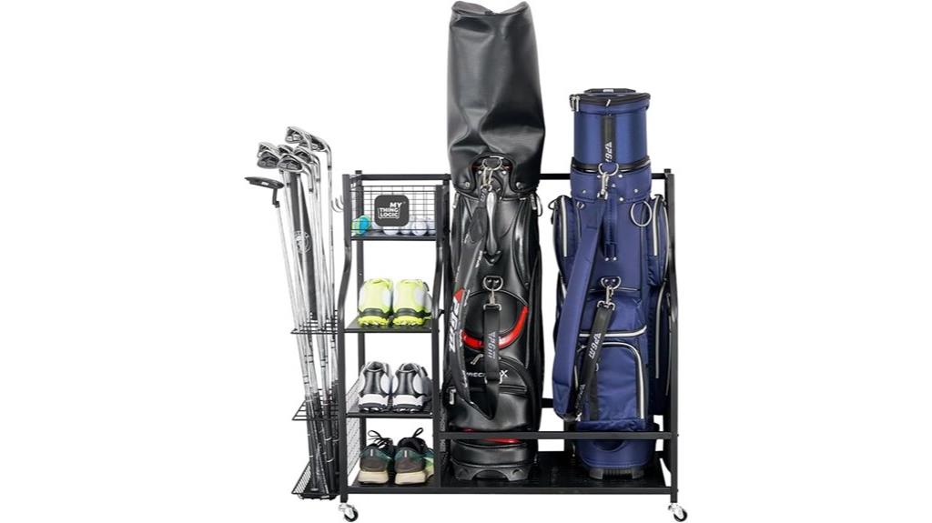 golf club storage organizer