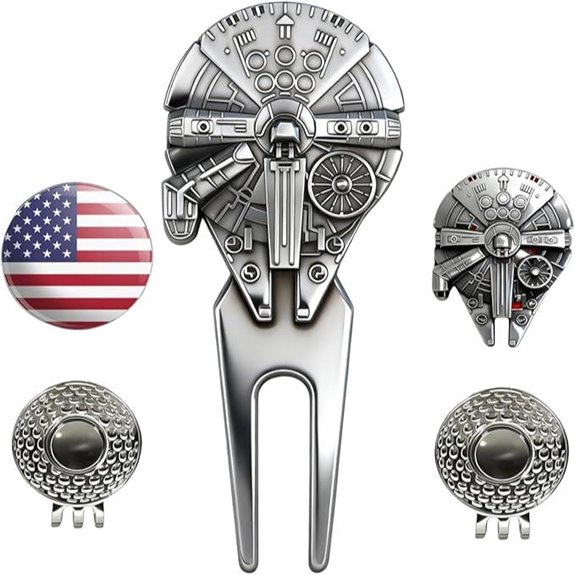 WIGERLON Golf Divot Repair Tool & Ball Marker Set