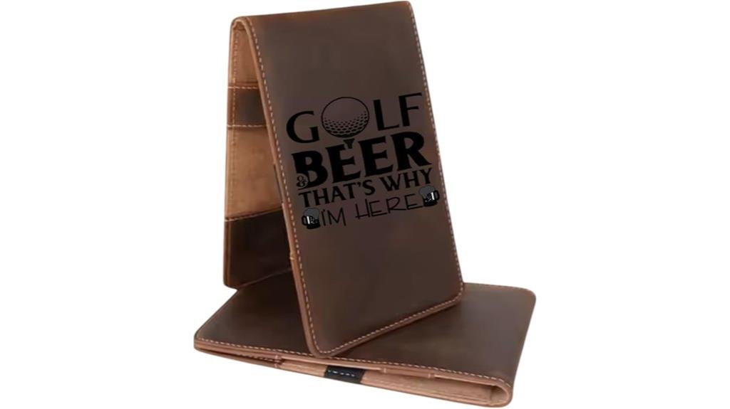 golf course scorecard holder